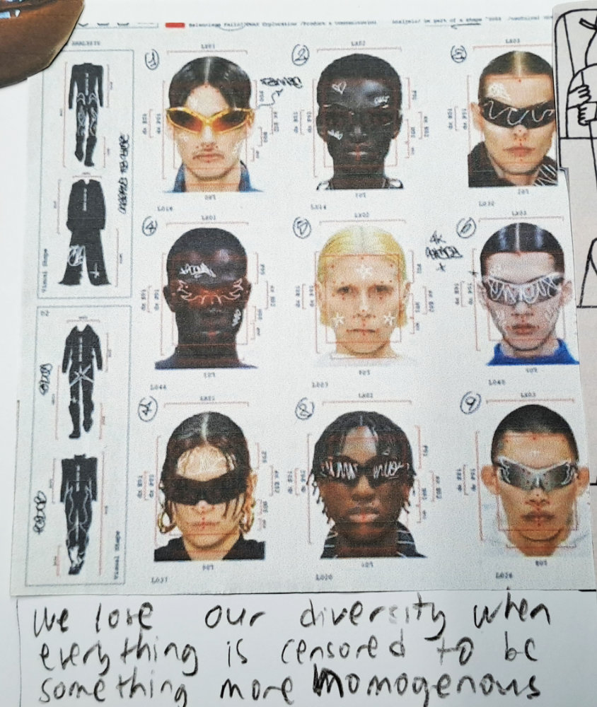 My snippet from the collage